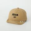 Gorra infantil de moda para primavera guardián bebé bordado primavera borde suave con volantes gorra de béisbol para bebé