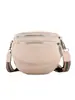 2026 Nuevo Estilo Bolso con Patrón de Lichi Gran Capacidad Diseño de Doble Cremallera para Mujer Retro Casual Correa Ancha para el Hombro Bolso de Hombro Cruzado
