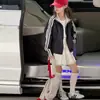 Chaqueta Casual para Niñas Estilo Primavera 2026 para Niños Mayores, Camisa con Cremallera y Cuello Alto de Encaje, Chaqueta con Forro de Encaje Estilo Coreano