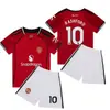 2627 Uniforme de Fútbol Infantil de Nueva Temporada para Niños y Niñas, Estudiantes de Preescolar y Primaria, Compra Grupal con Números Impresos, Uniforme de Equipo de Entrenamiento