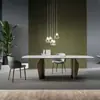 Cadeira de Jantar Minimalista Estilo Italiano com Encosto de Couro Designer Cadeira para Casa Luxo Leve Banqueta Simples para Adultos Cadeira Confortável para Hotel