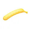 Espada Retrátil Banana Criativa Nova para Alívio do Estresse Impressa em 3D, Ornamento de Artesanato de Plástico de Banana Realista
