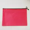 Bolsa con Cremallera Patrón de Fútbol A4 al por Mayor Bolsa Impermeable para Documentos Bolsa de Datos Suministros de Oficina Bolsa de Archivo Bolsa de Almacenamiento