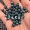 Contas Soltas de Jade Azul Imitação Qianjie Ciano Óleo Contas de 8mm Pulseira DIY Colar Acessórios de Joias Contas Artesanais Lote