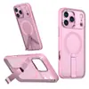 Capa de Celular Apple iPhone 17 Pro Max Aplicável em Fronteiras Suporte Magnético Vertical Apple 16 Capa Protetora Anti-Queda