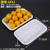 Bandejas Desechables para Alimentos Frescos Cajas de Embalaje para Frutas de Supermercado Bandejas Rectangulares de Plástico para Embalaje de Alimentos y Verduras Al Por Mayor