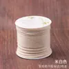 Cordão de colar de fio de algodão trançado à mão estilo Xizang, cordão para pingente não elástico, atacado, fio colorido, material de corda para artesanato
