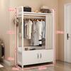 Cabide de Roupas para Quarto Cabideiro de Chão Guarda-Roupa Simples para Porta Varal de Roupas Cabideiro de Chão Roupas Novo Produto