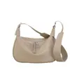 Nova Bolsa Feminina de Couro Genuíno Mais Vendida, Bolsa de Bolinho Transfronteiriça de Couro de Bezerro de Primeira Camada, Bolsa Transversal de Ombro Casual para o Dia a Dia
