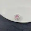 Pulsera de Juguete de Cristal Hecha a Mano Porosa con Agujero Pasante de Girasol que Conserva el Color Accesorios de Joyería DIY Cuentas