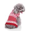 Roupas Transfronteiriças para Cães e Gatos, Roupa de Duas Pernas para Outono e Inverno, Roupa Tricotada para Pets, Roupa Quente de Gola Alta para Cães Pequenos e Médios