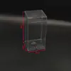 Caja de embalaje plegable transparente de plástico pvc caja exterior figuras hechas a mano para juguetes regalos adornos modelos de coches bandeja interior caja PET