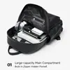 2026 Nueva Mochila de Negocios Casual Mochila de Viaje para Hombre Moda Bolso para Portátil de Viajero Diario Mochila Escolar Casual para Estudiantes