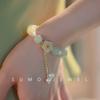 Verano 2022 pulsera de brocado de conejo frontal nuevo trémolo mujeres Colocación de verano y Conejo de Jade Día de San Valentín regalo joyería al por mayor