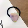 Clip de Goma Acrílica Coreana con Forma de Mariposa Tridimensional para Cola de Caballo Anillo para el Cabello con Diamantes para Todo Tipo de Peinado Pasador