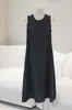 Vestido de Mujer 2025 Primavera Verano Nuevo Sin Mangas Holgado Moderno Vestido