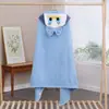 Toalha de banho infantil feminina capa com capuz mais que algodão puro absorvente roupão de banho para bebê bebê masculino pode usar enrolar crianças grandes super macio