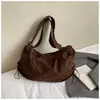 Bolsa Tote Retrô de Grande Capacidade para Mulheres Outono 2025 Nova Camurça Estampa de Leopardo Estilosa Versátil Tendência Bolsa de Ombro Transversal