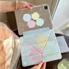 Funda para iPad con diseño de concha de verano, adecuada para A16 nuevo mini 6/7, con diseño de pliegue en Y antideslizante y ranura para lápiz, 11 pulgadas