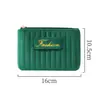 Nova Bolsa de Armazenamento Mini Tamanho de Veludo Holandês Bolsa de Armazenamento Cosmético Portátil Bolsa Cosmética de Viagem de Grande Capacidade