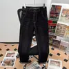 Jeans Rectos para Primavera y Otoño Hombre Estilo Nuevo 2026 Tendencia de Otoño Versátiles Ajustados de Pierna Estrecha Pantalones Largos Casuales de Gama Alta Hombre