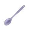 Colher de silicone de uma peça, de grau alimentício, colher densa, colher de silicone para cozinhar, colher de mistura, utensílios de cozinha, colher de sopa pequena, colher de salada