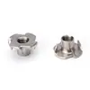 Tuerca para Muebles Tuerca de Cuatro Garras Tuerca de Garra Tuerca de Cuatro Garras Tuerca de Incrustación para Panel de Madera Tuerca para Altavoz M4M5-M10