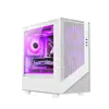 Caja de PC para Gaming RuiXi Flying Eagle 240 Panel Lateral de Vidrio Templado Malla Refrigeración Líquida Caja Principal de PC para Gaming