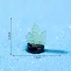 Paisagem em miniatura de comércio exterior transfronteiriço, pequeno coral que brilha no escuro, decoração de aquário oceânico, acessórios DIY, enfeites de garrafa ecológica
