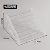 Estante de Exhibición Transparente para Cuentas de Colores, Soporte de Exhibición Multicapa, Caja de Herramientas de Almacenamiento para Kit de Materiales DIY, Estante de Almacenamiento Transparente para Cosméticos