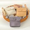 Bolsa de Terciopelo de Microfibra Engrosada a Prueba de Polvo Personalizada de Fábrica, Bolsa Decorativa de Empaque para Joyería de Gama Alta con Separadores y Hebilla Oculta Antiarañazos