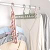 Percha Creativa Multifuncional de Nueve Orificios Percha para Ropa de Hogar Giratoria para Colgar Percha Mágica de Múltiples Orificios