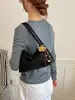 Outono/Inverno 2026 Novo Estilo Coreano Simples Moda Retrô Bolsa de Mão para o Trabalho Tendência Versátil Bolsa de Ombro Único para Sobrancelha