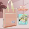 Bolsa tutorial de malla transparente A4 estudiantes de primaria y secundaria llevando mochila libro bolsa remedial bolsa de asignatura libro tarea bolso de mano venta al por mayor
