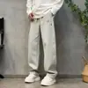 Pantalones casuales de otoño para hombre: color sólido, elegante, genial, retro, único, moderno, de corte holgado, cómodo, simple, versátil y casual