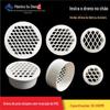 Ralo de Piso Inserido em PVC 50/75/110/160 Ralo de Piso Inserido Vertical Redondo Simples