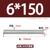 Varilla Roscada de Acero Inoxidable 304 Varilla Roscada Completa Varilla Roscada sin Cabeza M3M4M5M6M8M10