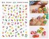 Pegatina para Uñas con Arte de Frutas Estilo Deslumbrante Little Red Book Sandía Piña Arándano Pegatina para Uñas con Arte de Frutas WG314-330
