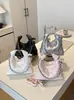 Bolso de mano acolchado con cadena de alta gama, versátil, moda 2026, transfronterizo, bolso pequeño tipo Chanel, de lujo ligero, para hombro y cruzado