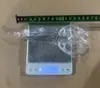 Tijeras Portátiles Transparentes Escarchadas Estudiante Girly Especiales para Flequillos Caseras Duraderas Afiladas Fáciles de Usar ins Simples