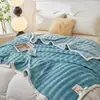 Manta de Pelúcia Coelho Bolha Transfronteiriça Flannel Fleece de Coral Cobertor de Ar Condicionado para Sofá Cobertor de Soneca Manta Grossa de Inverno
