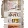 Armario para Bebé Gabinete Especial de Almacenamiento para Bebé Dormitorio Ropa para Niños Armario Pequeño Plástico Ropa Hogar Almacenamiento Simple
