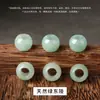 Cuentas con agujero grande, cuentas sueltas, piedra natural, cristal, ágata, piedra ojo de tigre, cuentas espaciadoras, accesorios semiacabados para joyería DIY, accesorios para collares