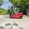 Empilhadeira Hidráulica Elétrica de Operador a Bordo Zhongyuan 1.5 Ton Small Four-Wheel Counterbalance Forklift