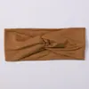 Europeu e Americano Novo Estilo Esportes Cruz Cabelo Banda Headband Cute Girl Morandi Cor Tie Cabelo Lavagem Simples Rosto Headband 2472