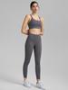 Traje de Fitness Nuevo 2025 Malla Melocotón Línea Sin Vergüenza Ropa de Yoga Espalda Cruzada Descubierta Ropa Interior Deportiva para Mujer
