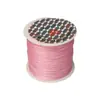 Cuerda Elástica Banda de Goma Resistente al Desgaste Pulsera Plana Pulsera Cuerda Elástica de Cristal Hecho a Mano DIY Piedra Natural Cuerda Elástica de Cristal