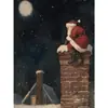 Pintura Sem Moldura de Natal da Amazon Transfronteiriça Estilo Nórdico Elemento de Natal Pintura Decorativa Sala de Estar Estudo Entrada Pintura para Pendurar