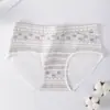 Pantalitas de algodón puro para mujer, estilo dulce, entrepierna extendida, 10A antibacterianas, todo algodón, ropa interior para mujer con entrepierna extendida