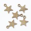 Accesorios de joyería de aleación de zinc retro DIY, colgante de estrella de cinco puntas zakka, venta al por mayor, directo de fábrica 1536